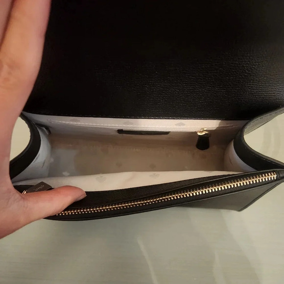 NWOT Kate Spade New York Darcy Top Handle Satchel Purse In Black - Picture 7 of 8